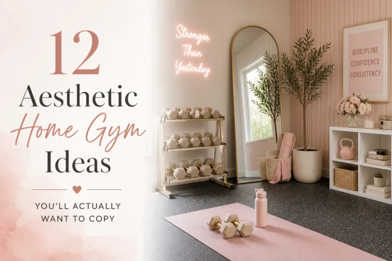 12 Aesthetic Home Gym Ideas You’ll Actually Want to Copy