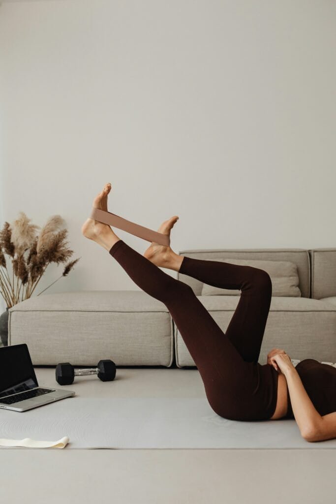 home pilates studio aesthetic 